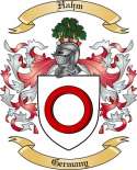 Hahm Family Crest from Germany