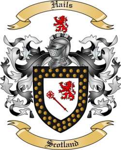 Hails Family Crest from Scotland