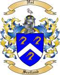 Hal Family Crest from Scotland