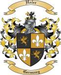 Haler Family Crest from Germany