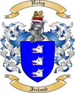 Haley Family Crest from Ireland2