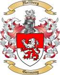 Hallberg Family Crest from Germany