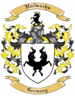 Halwachs Family Crest from Germany
