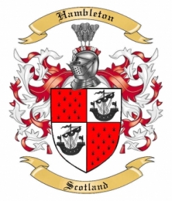 Hambleton Family Crest from Scotland
