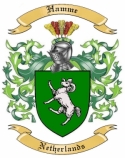 Hamme Family Crest from Netherlands