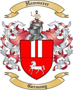 Hammerer Family Crest from Germany