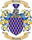 Hammes Family Crest from Germany