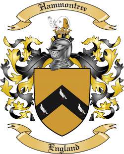 Hammontree Family Crest from England