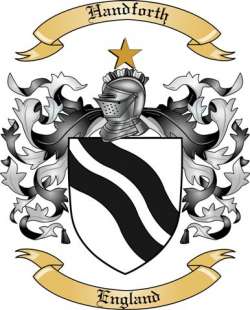 Handforth Family Crest from England