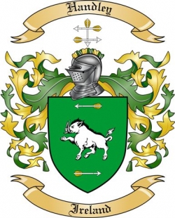 Handley Family Crest from Ireland