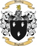 Hankay Family Crest from England