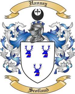 Hanney Family Crest from Scotland