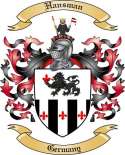 Hansman Family Crest from Germany