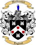 Hardcastell Family Crest from England