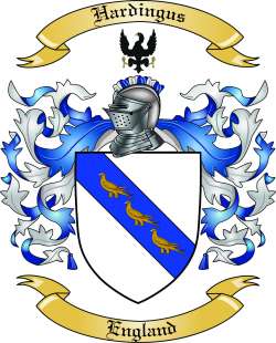 Hardingus Family Crest from England
