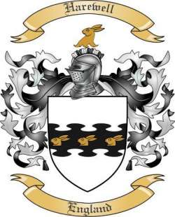 Harewell Family Crest from England