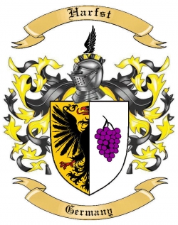 Harfst Family Crest from Germany