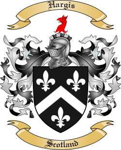 Hargis Family Crest from Scotland