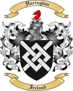 Harington Family Crest from Ireland
