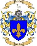 Harison Family Crest from Scotland
