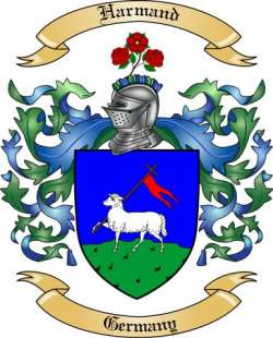 Harmand Family Crest from Germany