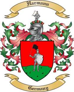 Harmann Family Crest from Germany2