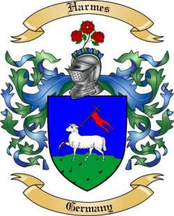 Harmes Family Crest from Germany