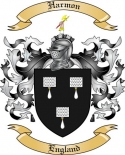 Harmon Family Crest from England