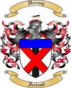 Harney Family Crest from Ireland2