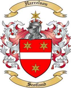 Harrelson Family Crest from Scotland
