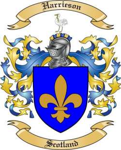Harrieson Family Crest from Scotland
