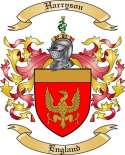 Harryson Family Crest from England