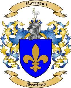 Harryson Family Crest from Scotland