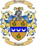Harswell Family Crest from England