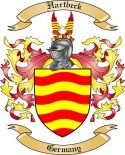 Hartbeck Family Crest from Germany