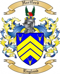Hartford Family Crest from England