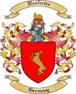 Hasferter Family Crest from Germany