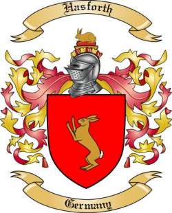 Hasforth Family Crest from Germany