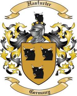Hasfurter Family Crest from Germany
