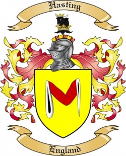 Hasting Family Crest from England