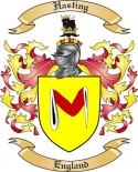 Hasting Family Crest from England