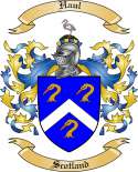 Haul Family Crest from Scotland