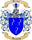 Hauser Family Crest from Germany