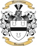 Haussmans Family Crest from Germany2