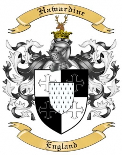 Hawardine Family Crest from England