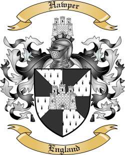 Hawper Family Crest from England