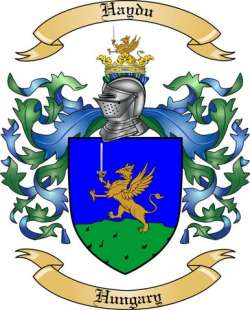 Haydu Family Crest from Hungary2