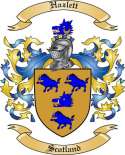 Hazlett Family Crest from Scotland