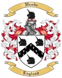 Heade Family Crest from England