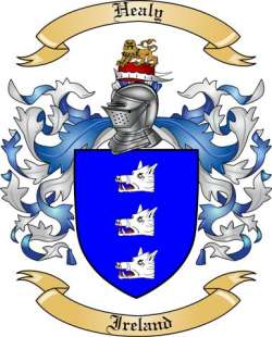 Healy Family Crest from Ireland